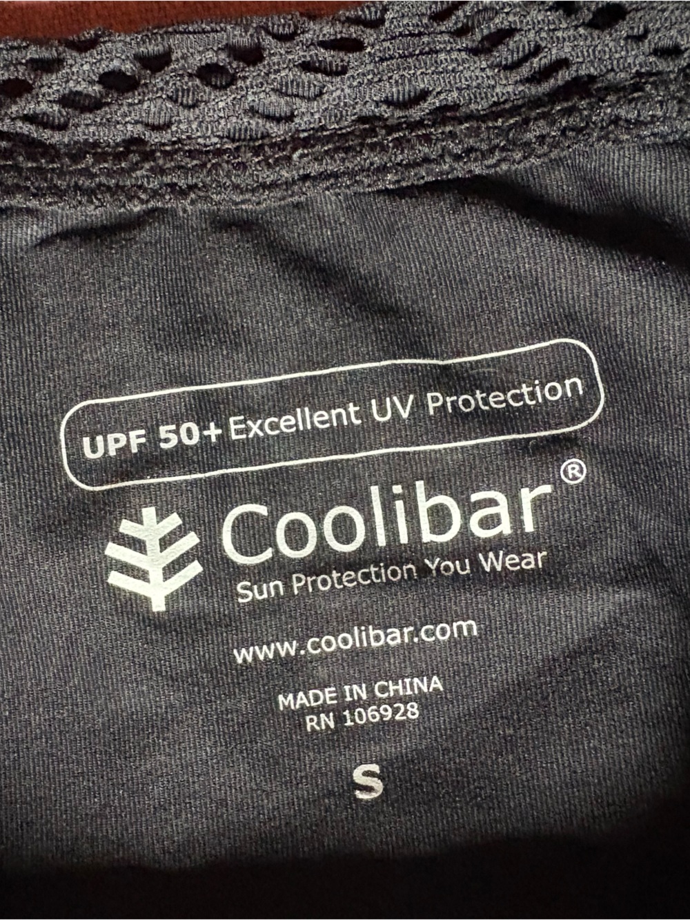 Coolibar UPF Long Sleeve Shirt- Size Small- Black Diamond Lace Shirt - Picture 5 of 11